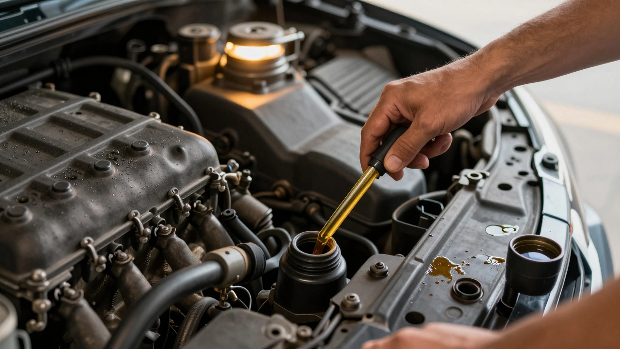 На что обратить внимание после замены масла в двигателе