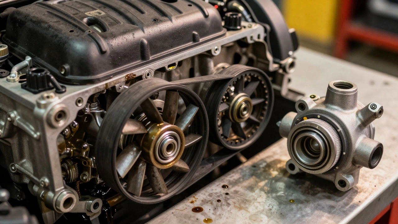 Обязательно ли заменять водяной насос при замене ремня ГРМ?