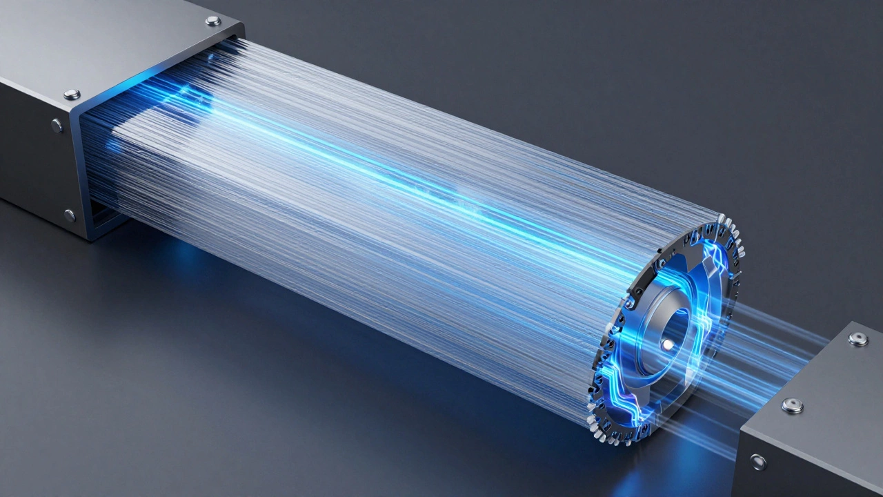 Схематическое 3D-изображение внутреннего устройства AGM аккумулятора